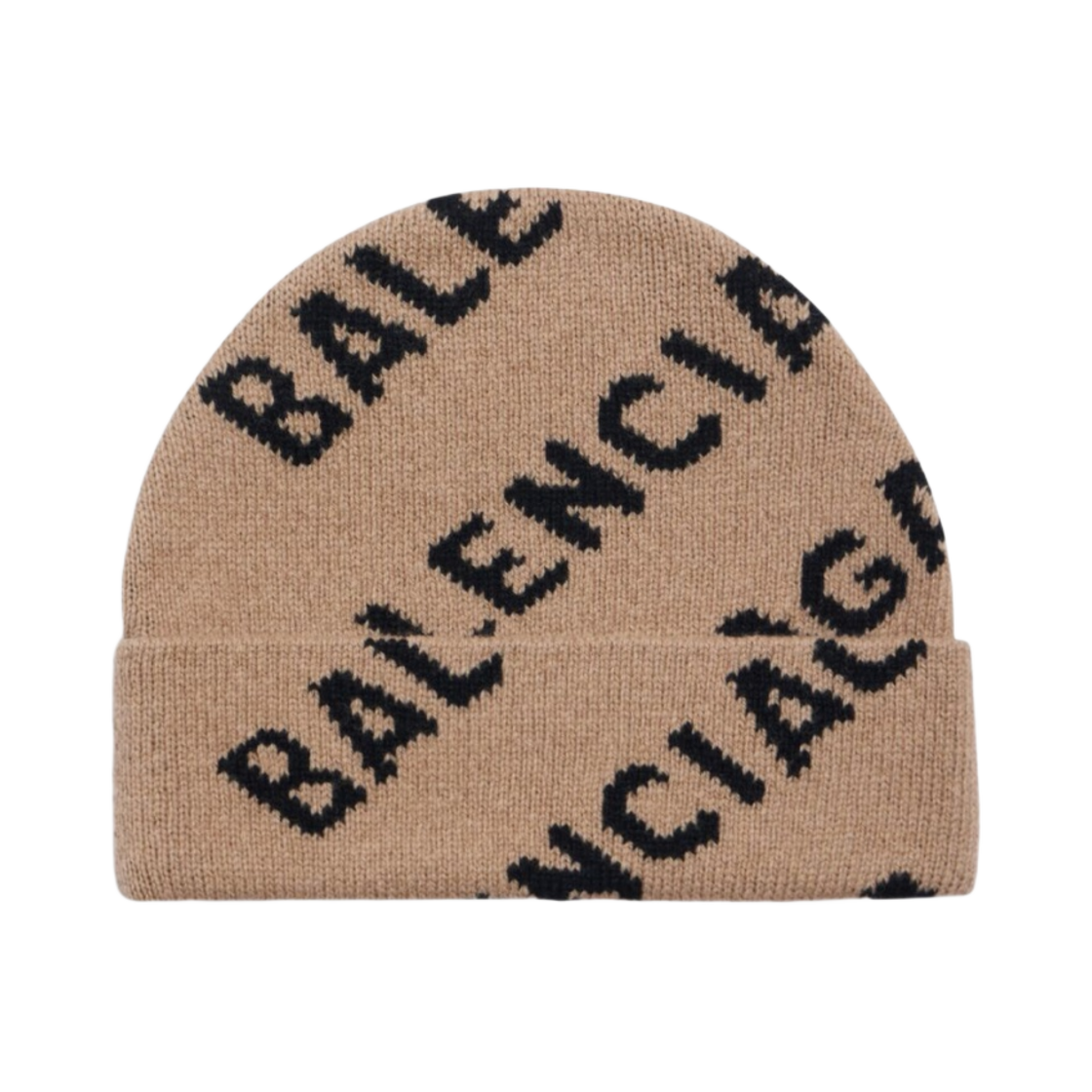 발렌시아가 올오버 로고 비니 베이지(Balenciaga Allover Logo Beanie Beige) - 1