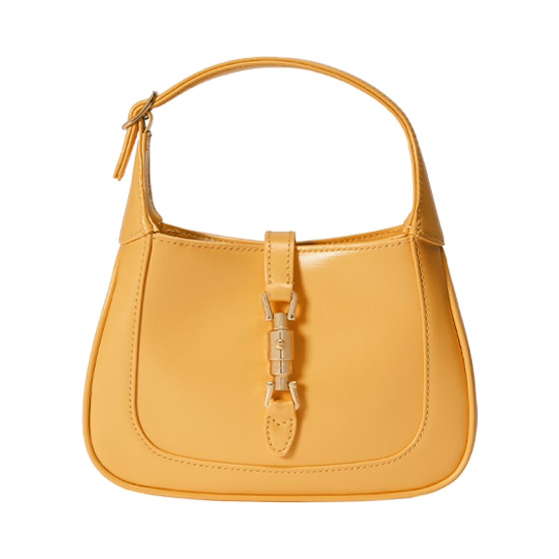 구찌 재키 1961 미니 숄더백 옐로우 레더(Gucci Jackie 1961 Mini Shoulder Bag Yellow Leather) - 1