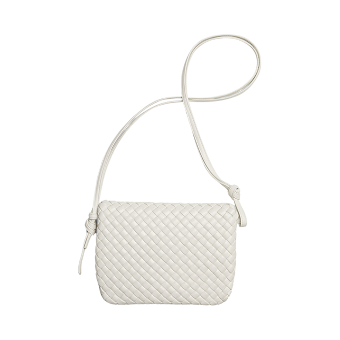 보테가 베네타 코블 메신저백 화이트(Bottega Veneta Cobble Messenger Bag White) - 2