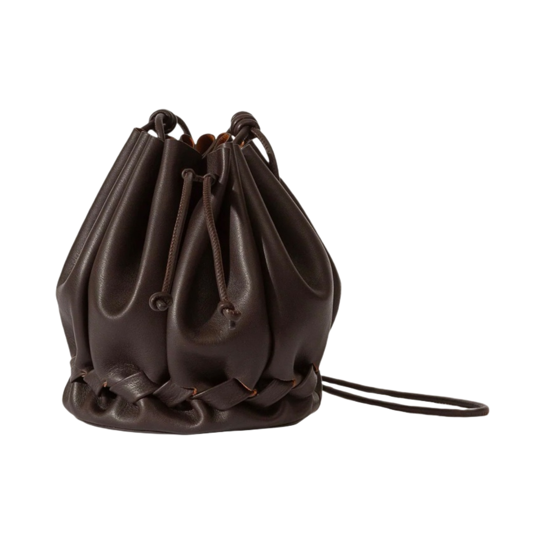 헤레우 몰리나 크로스바디 버킷백 브라운(Hereu Molina Crossbody Bucket Bag Brown)