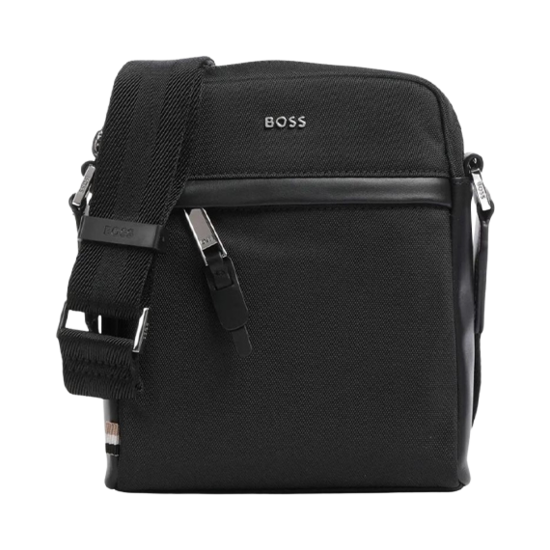 휴고 보스 하이웨이 집 크로스바디백 블랙(Hugo Boss Highway Zip Crossbody Bag Black)