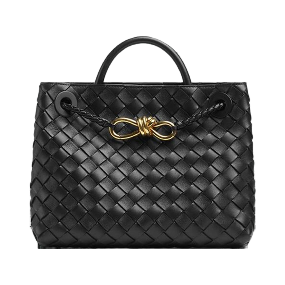 보테가 베네타 스몰 안디아모 블랙(Bottega Veneta Small Andiamo Black)