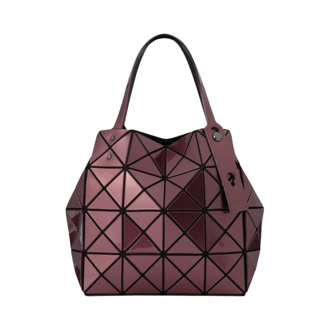 바오 바오 이세이 미야케 캐럿 2 핸드백 보르도(Bao Bao Issey Miyake Carat 2 Handbag Bordeaux) - 1