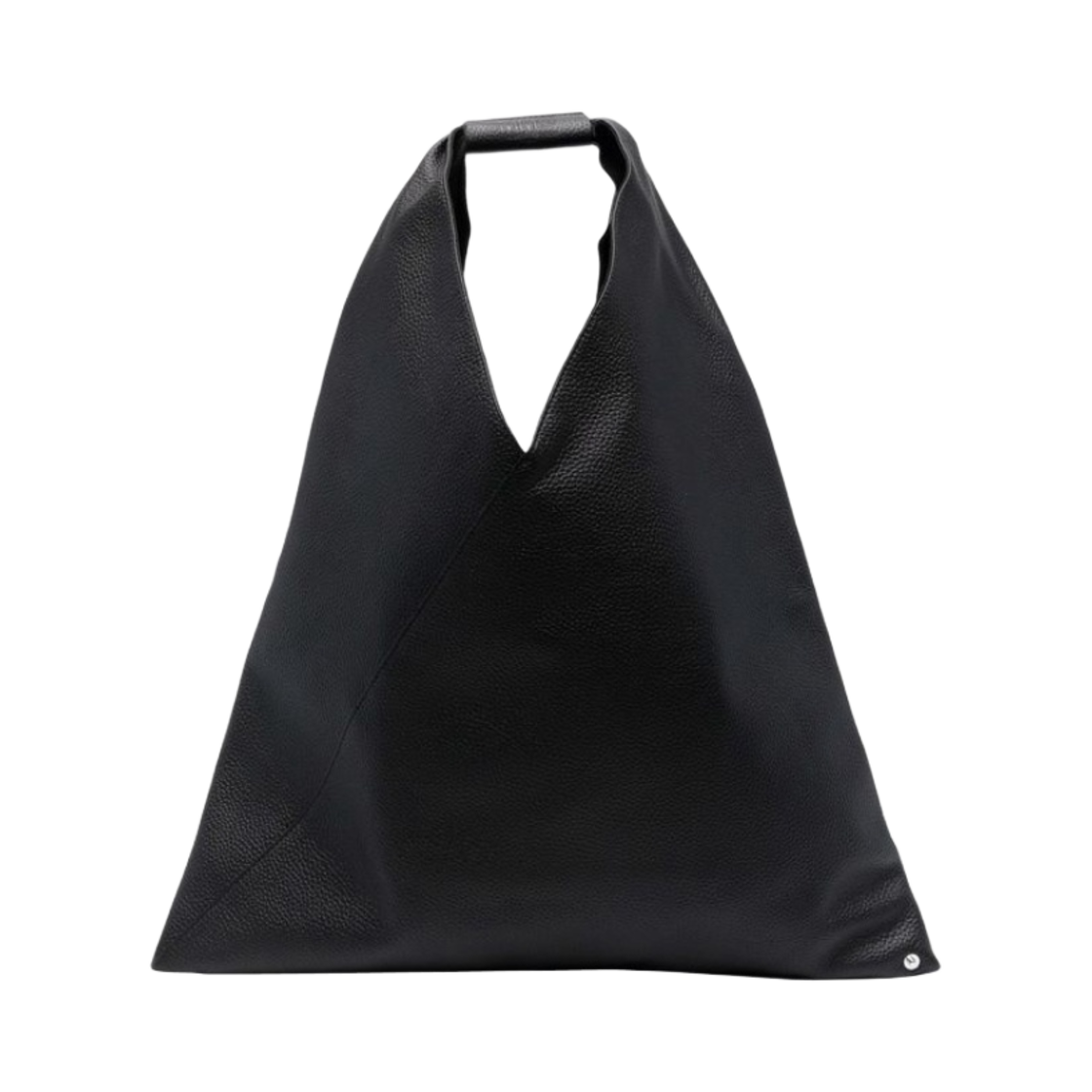 S54WD0039P4344T8013 MM6 Maison Margiela Japanese Grained Leather Bag Black