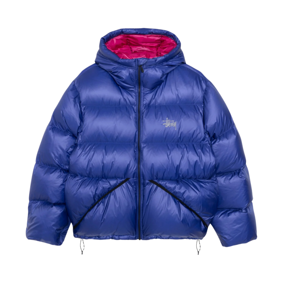 115685 Stussy Micro Ripstop Down Parka Blue