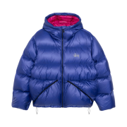 Stussy Micro Ripstop Down Parka Blue