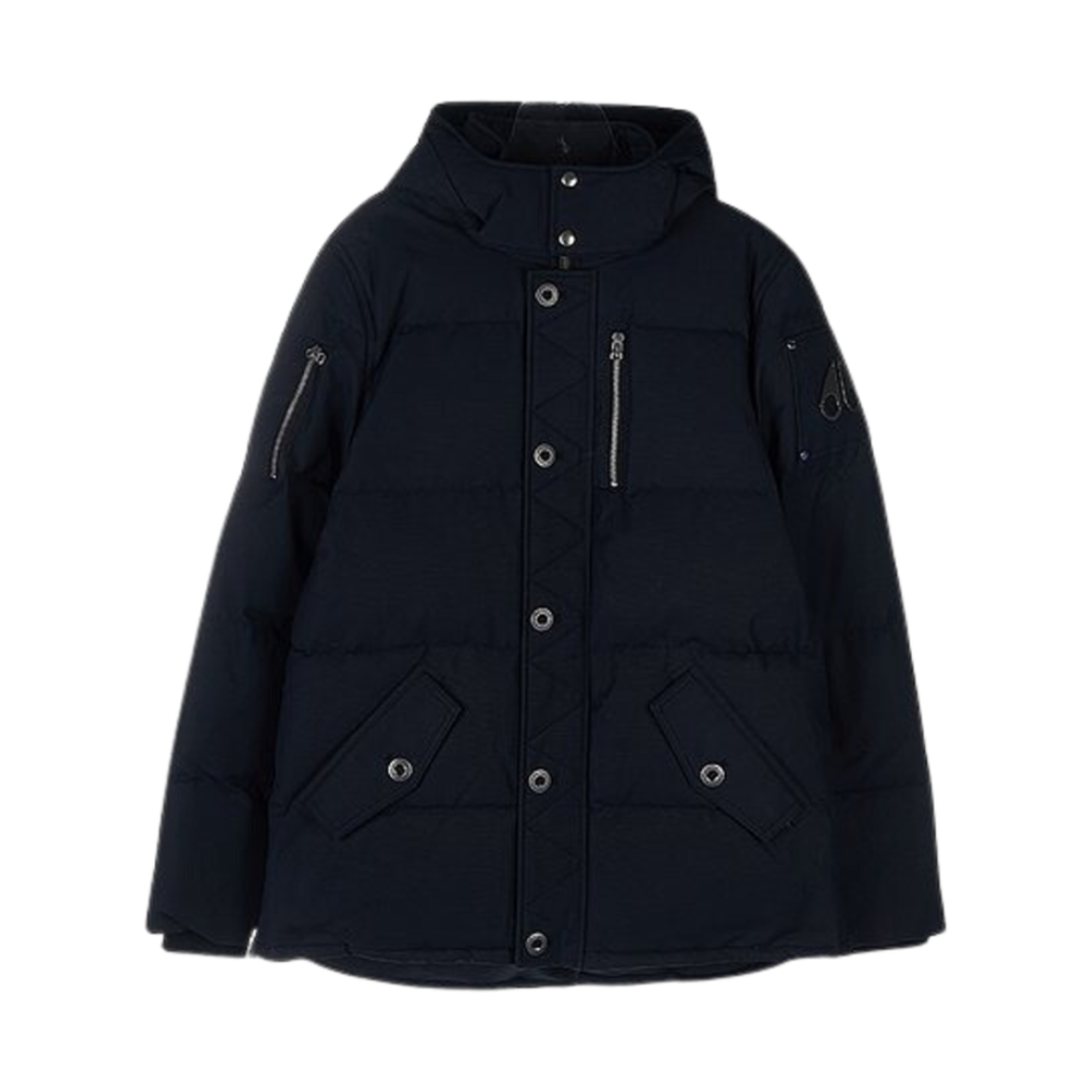 M32MJ128N833 Moose Knuckles Original Threequarter Jacket Navy