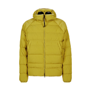 C.P. Company Eco-Chrome R Hooded Down Goggle Jacket Palm Yellow - 22FW