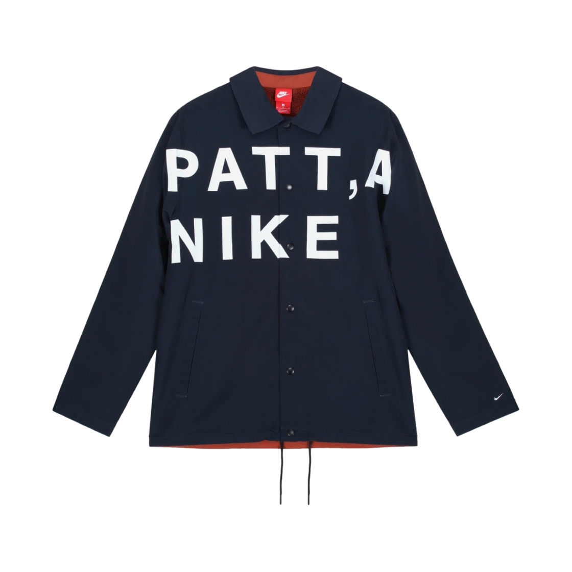 나이키 x 파타 코치 자켓 다크 옵시디언