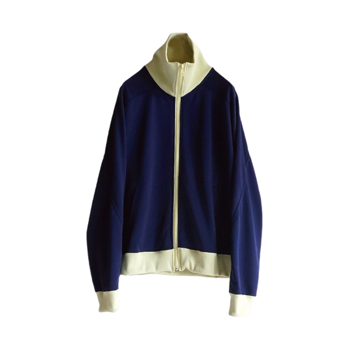 ANC-CT49-4 Ancellm Drivers Track Jacket Navy