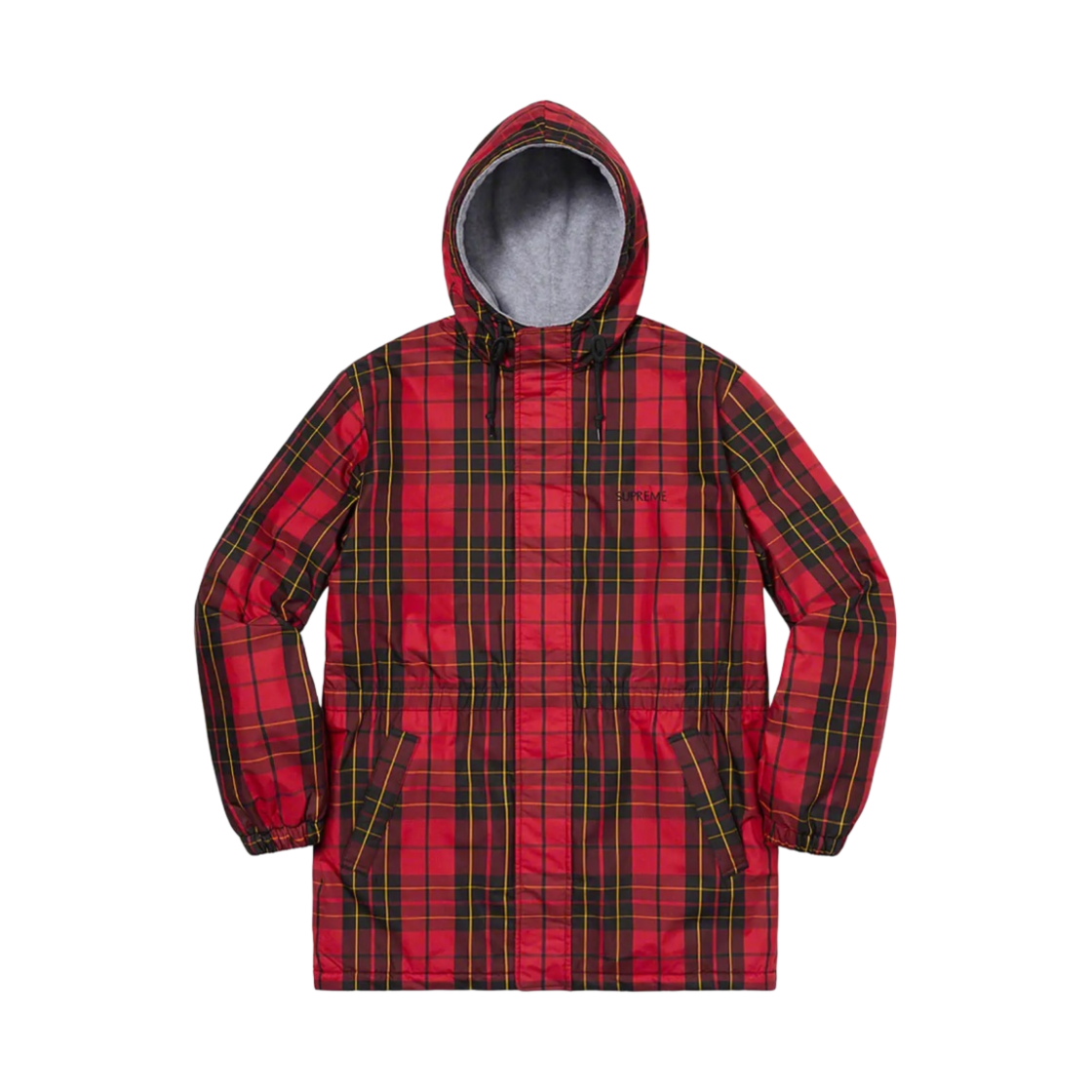 슈프림 폴라텍 라인드 사이드라인 파카 타탄 - 21SS(Supreme Polartec Lined Sideline Parka Tartan - 21SS) - 2