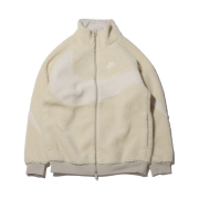 Nike Big Swoosh Full Zip Jacket Light Bone Sail
