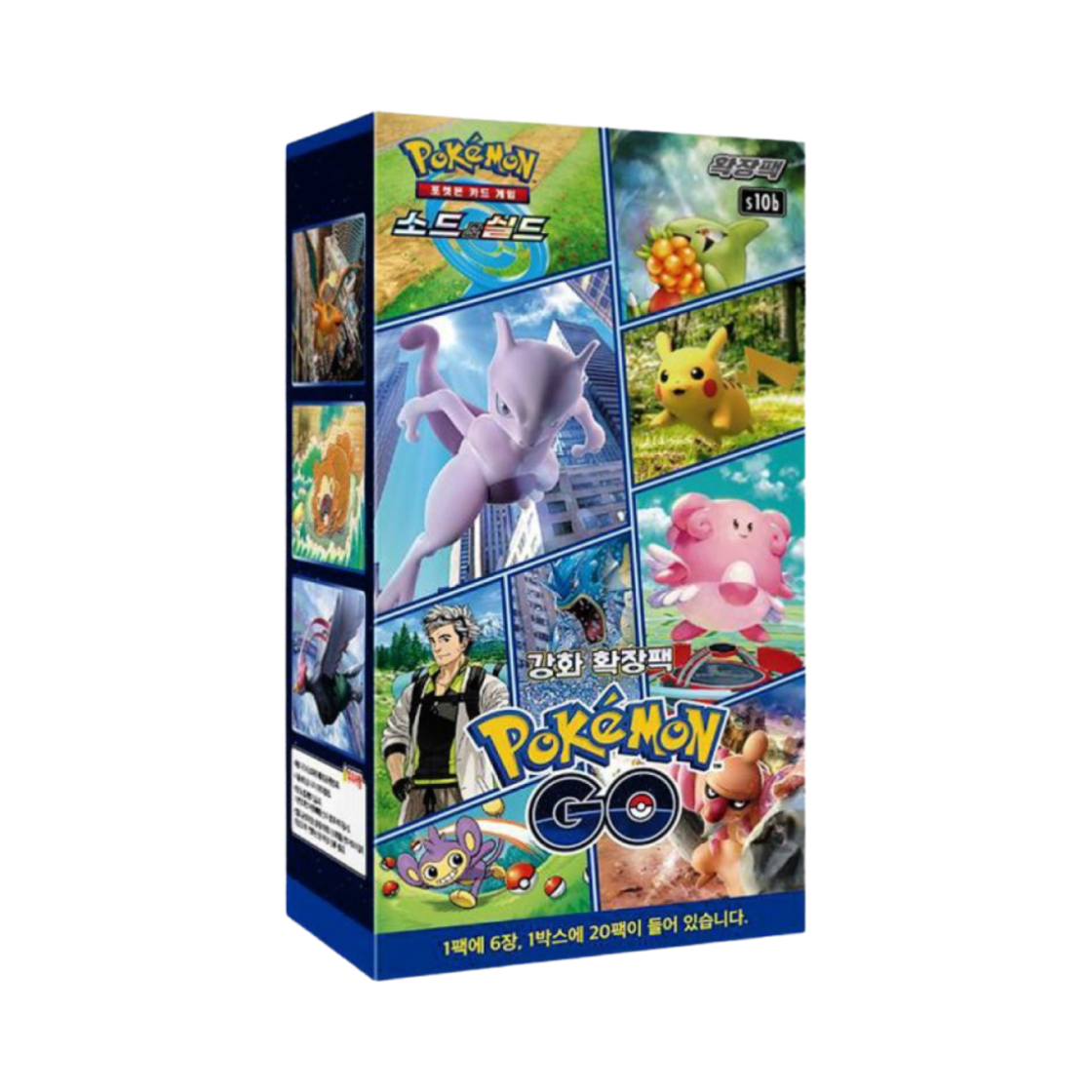 포켓몬 TCG 소드&실드 강화 확장팩 포켓몬 고 박스 (20팩)(Pokemon TCG Sword & Shield Enhanced Expansion Pack Pokemon Go Box (Pack of 20))