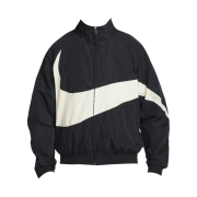 Nike Swoosh Woven Jacket Black Coconut Milk - Asia