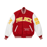 Palace Greek Varsity Jacket Red - 22FW