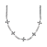 Scudo Vintage Cross Necklace Extra Bold