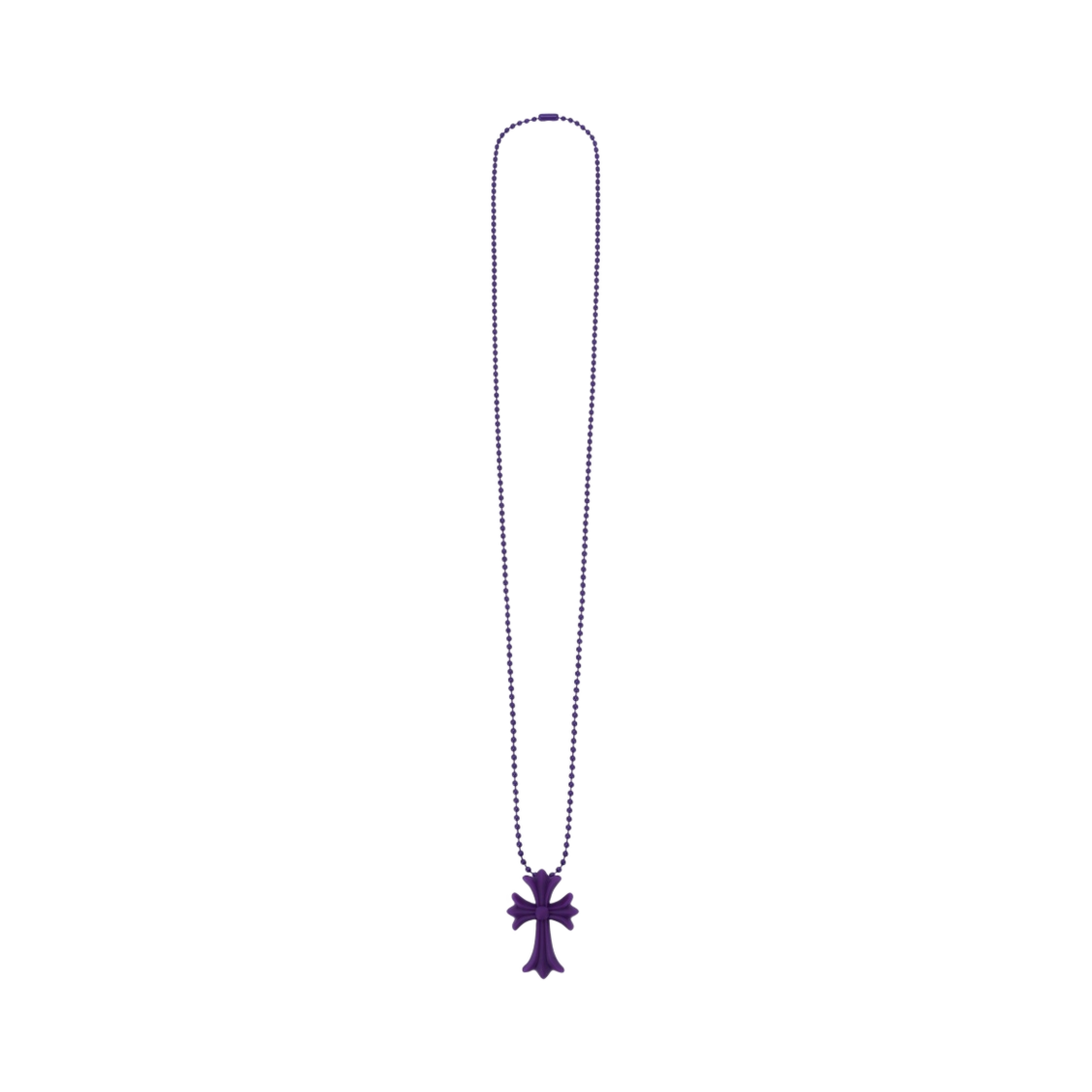 크롬하츠 실리크롬 CH 크로스 펜던트 퍼플 2022/2023(Chrome Hearts Silichrome CH Cross Pendant Purple 2022/2023)