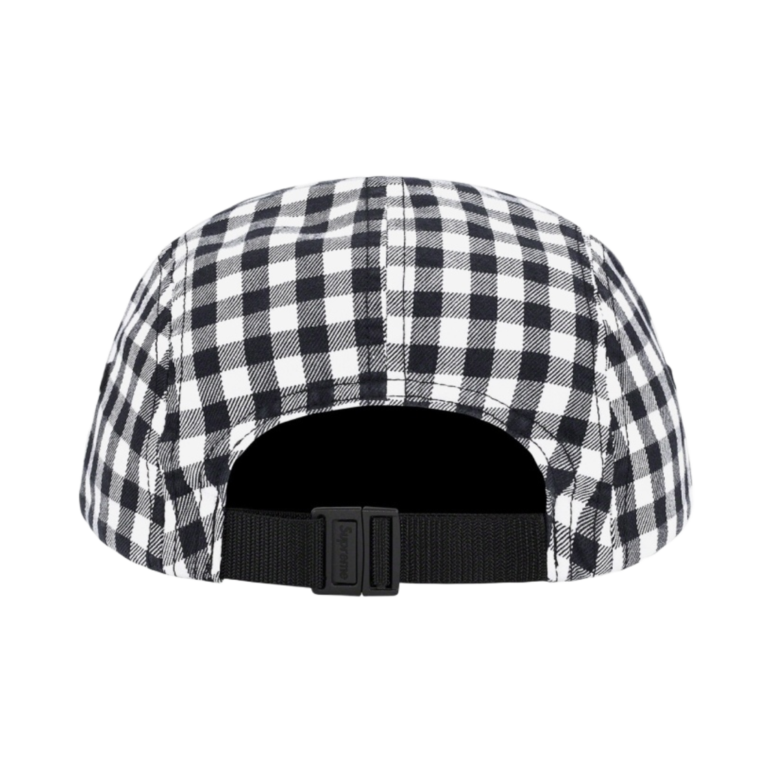 Supreme Gingham Camp Cap シュプリーム USロサンゼルス 슈프림 깅엄 캠프캡 블랙 - 23SS | Supreme | KREAM