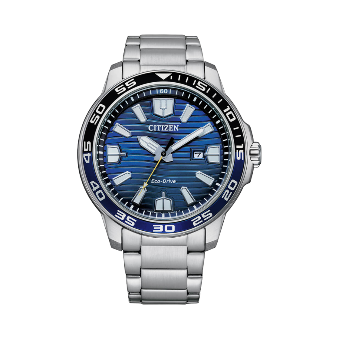 AW1525-81L Citizen Eco-Drive 47mm Stainless Steel Black Blue Silver