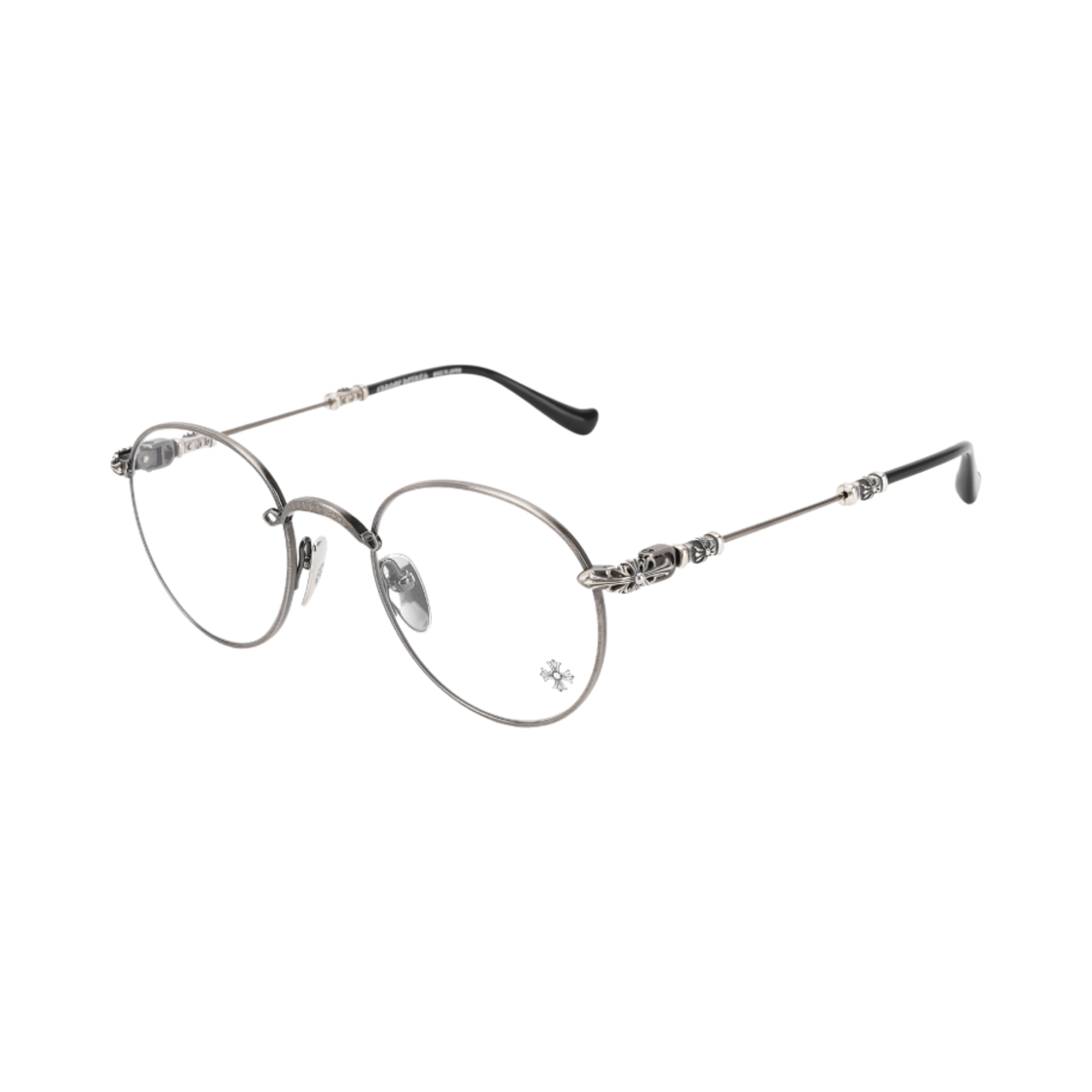 크롬하츠 부바 아시안핏 앤틱 실버 블랙 플라스틱(Chrome Hearts Bubba-A Antique Silver Black Plastic)