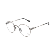 Chrome Hearts Bubba-A Antique Silver Black Plastic
