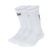 (Kids) Nike Everyday Cushioned Crew Socks White (3 Pack/Korean Ver.)