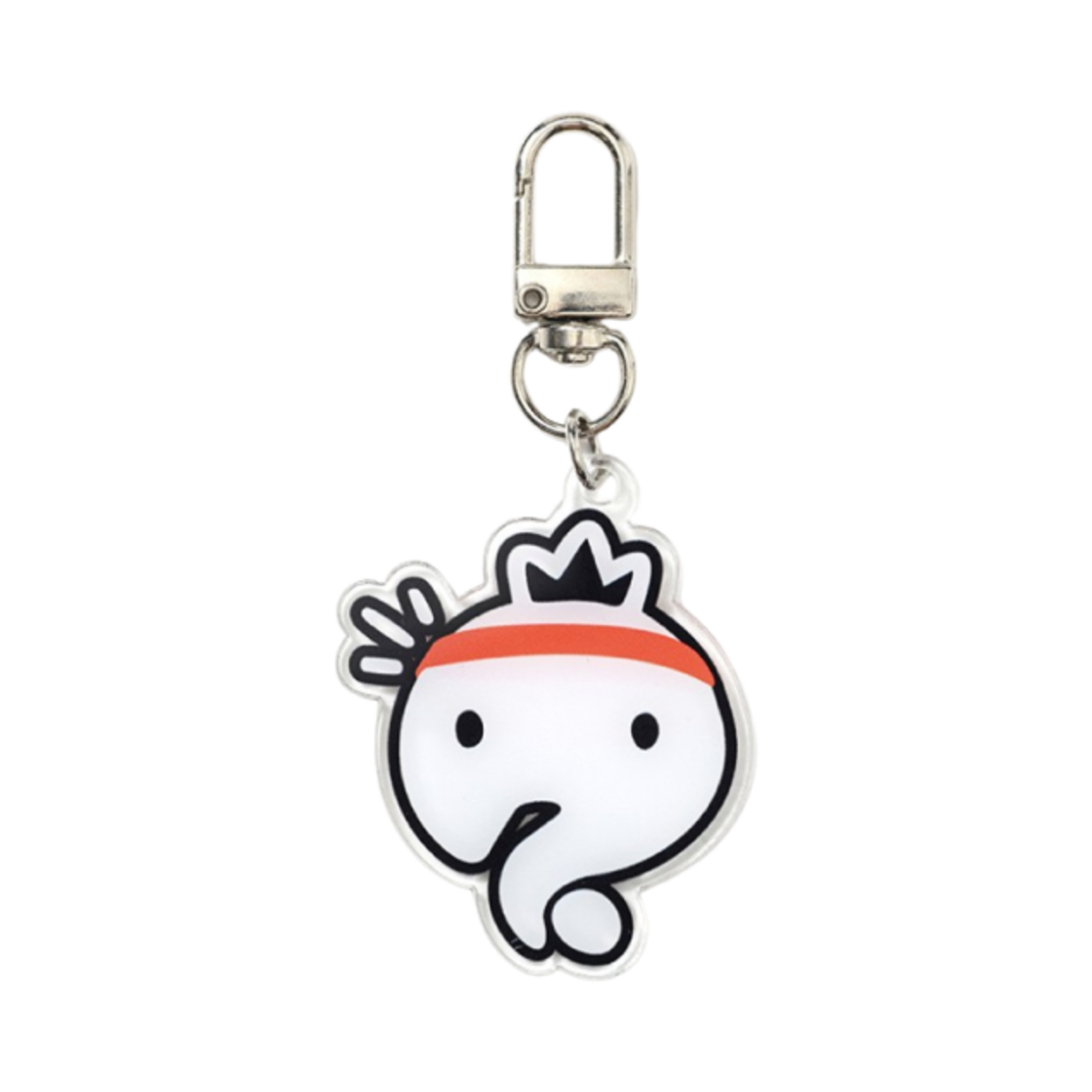 에프씨엠엠 x 무한도전 런 무도리 키링 클리어(Fcmm x Infinite Challenge Run Mudori Keyring Clear)