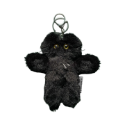 Godashin Cats Keyring Black
