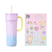Starbucks SS Campus Beari Dante Handle Cold Cup 710ml