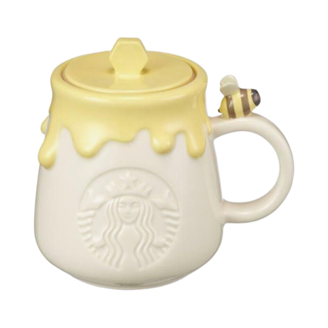 스타벅스 21 사이렌 허니비 머그 앤 리드 355ml(Starbucks 21 Siren Honeybee Mug and Lid 355ml) - 3
