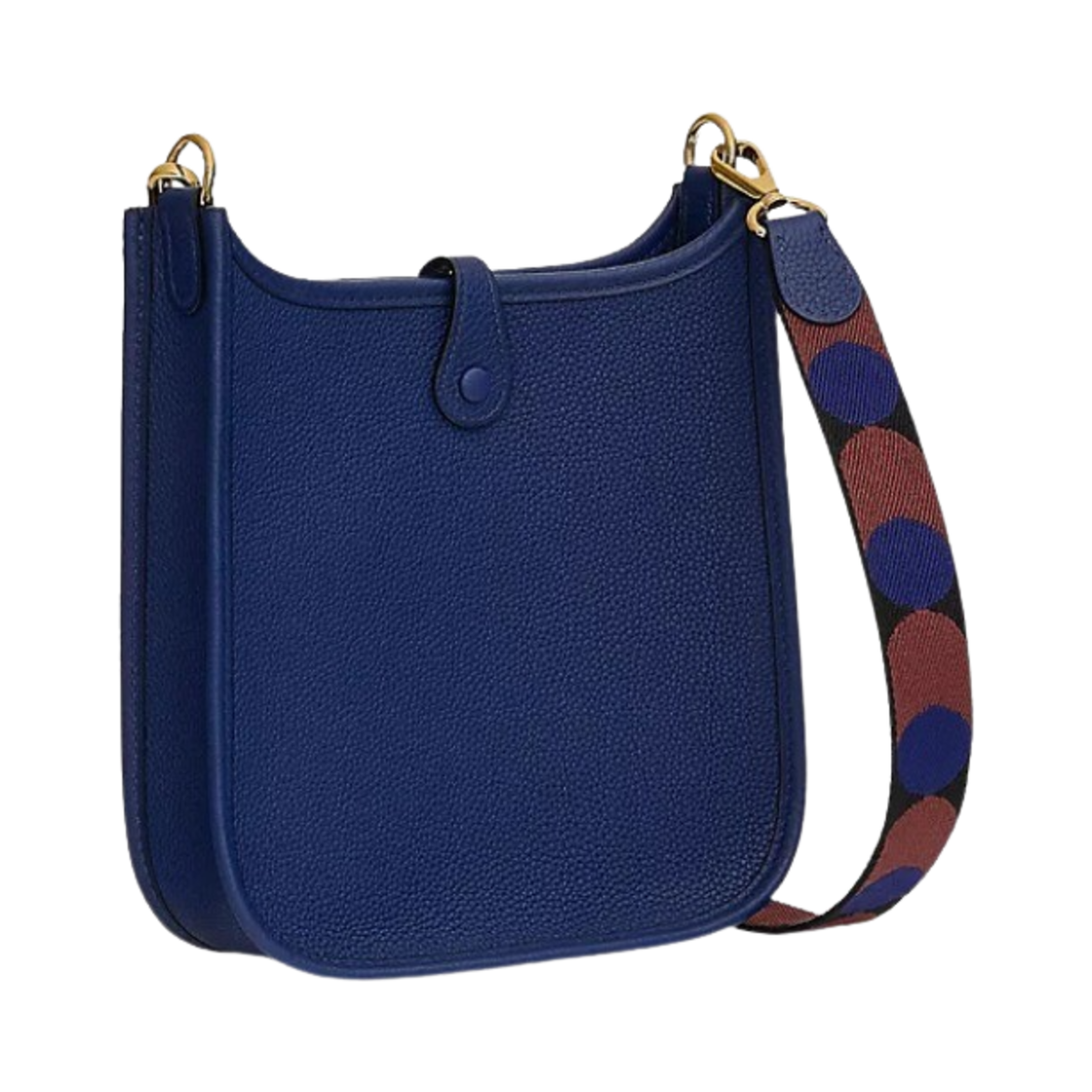 에르메스 에블린 16 백 모리스 & 골드 하드웨어 블루 사피흐 누아(Hermes Evelyne 16 Amazone Bag Maurice & Gold Bleu Saphir Noir) - 3