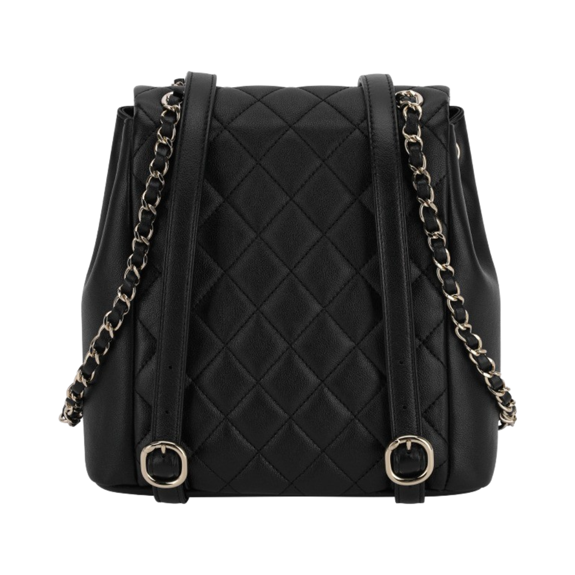 AS3860-B13026-94305 Chanel Backpack Calfskin & Gold Black - #2