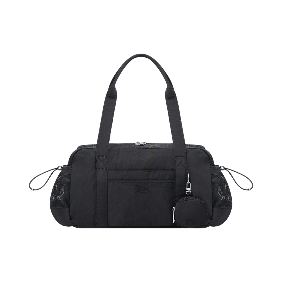 에이치덱스 글로시 파우치 더플백 블랙(HDEX Glossy Pouch Duffle Bag Black)