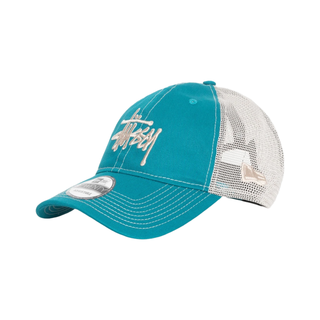 스투시 뉴에라 9Twenty 베이직 트러커 틸(Stussy New Era 9twenty Basic Trucker Teal) - 2