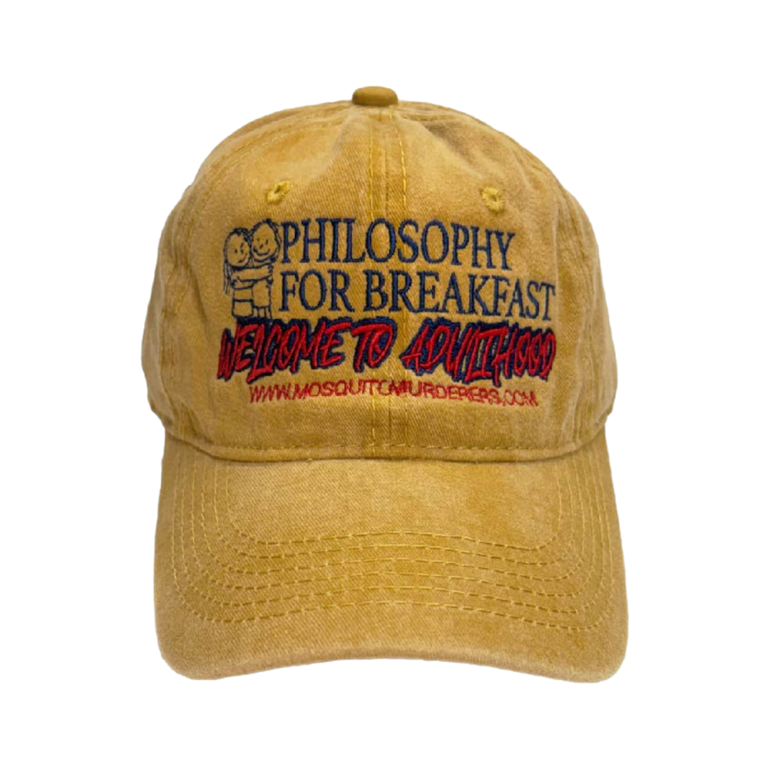 6866493 Mosquito Murderers Philosophy For Breakfast Welcome To Adulthood Cap