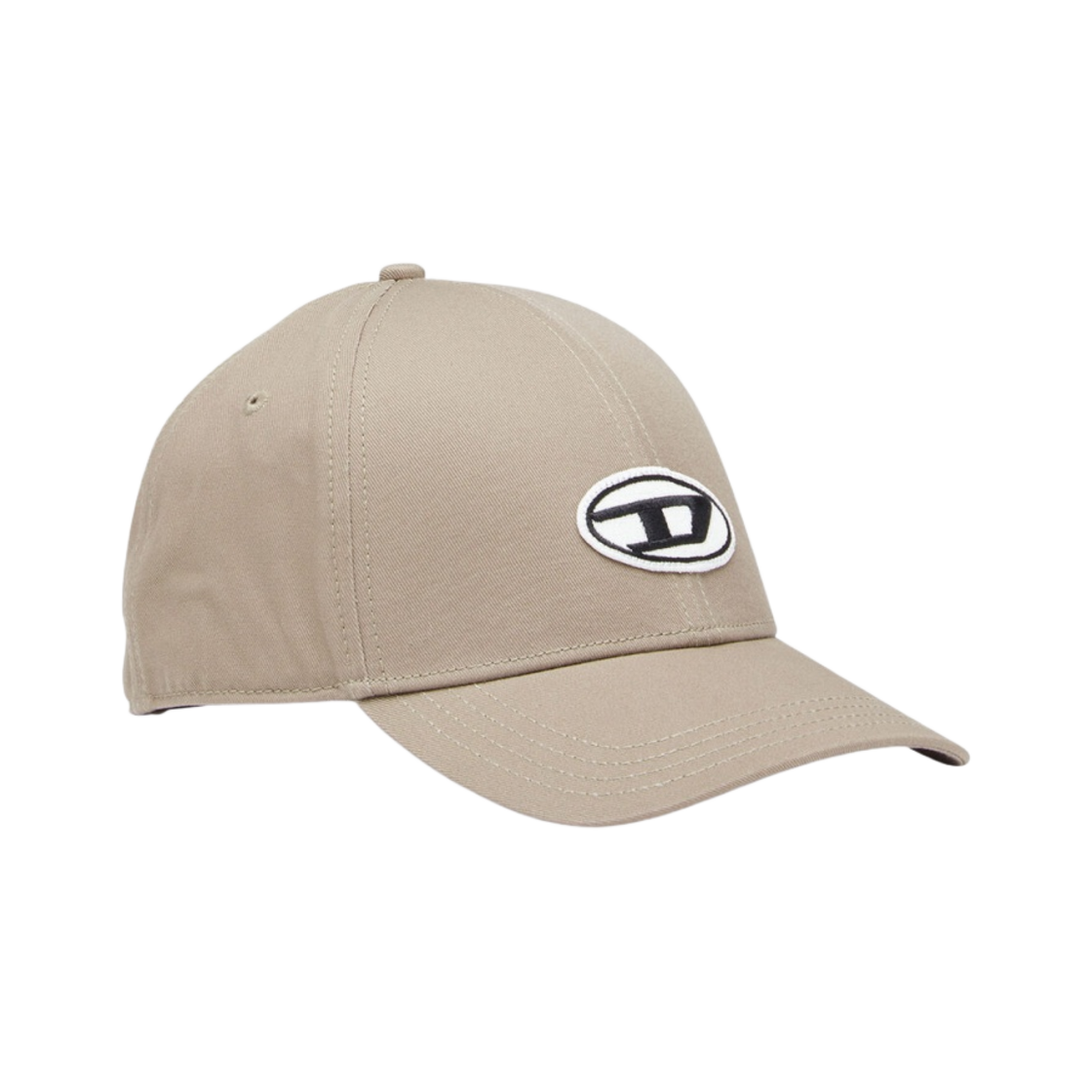디젤 C-룬 베이스볼 캡 D 로고 베이지(Diesel C-Rune Baseball Cap with D Logo Beige) - 1