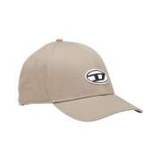 Diesel C-Rune Baseball Cap with D Logo Beige