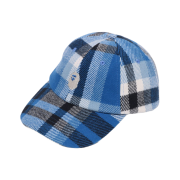 BAPE Check Panel Cap Blue