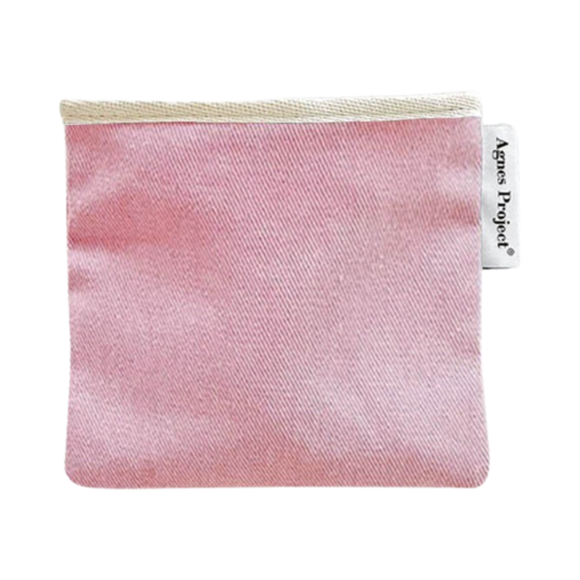 AP-P00000BW-M Agnes Project Square Color Pouch Medium Pink