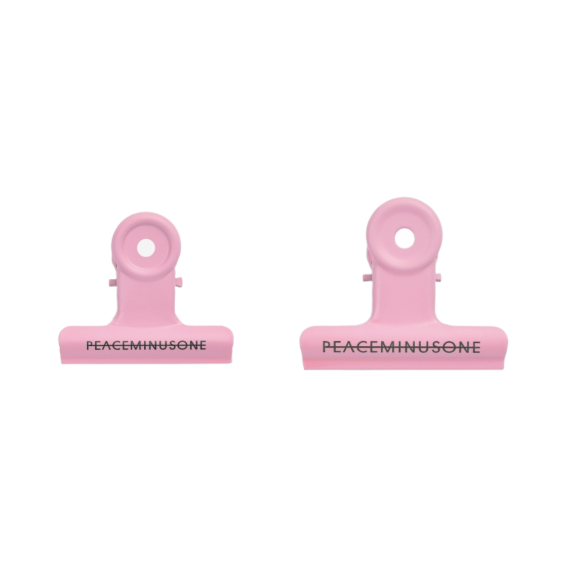 pmo peaceminusone bulldog clip #12 pink PMO®➖BULLDOG CLIP PIN SET