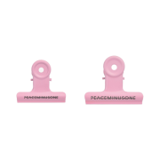 Peaceminusone Bulldog Clip #12 Pink