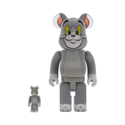 Bearbrick Tom & Jerry Tom Flocky Ver. 100% & 400% Set