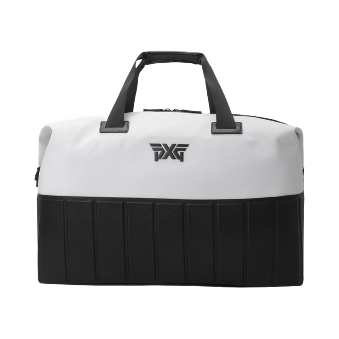 피엑스지 에센셜 보스턴백 화이트 블랙(PXG Essential Boston Bag White Black)