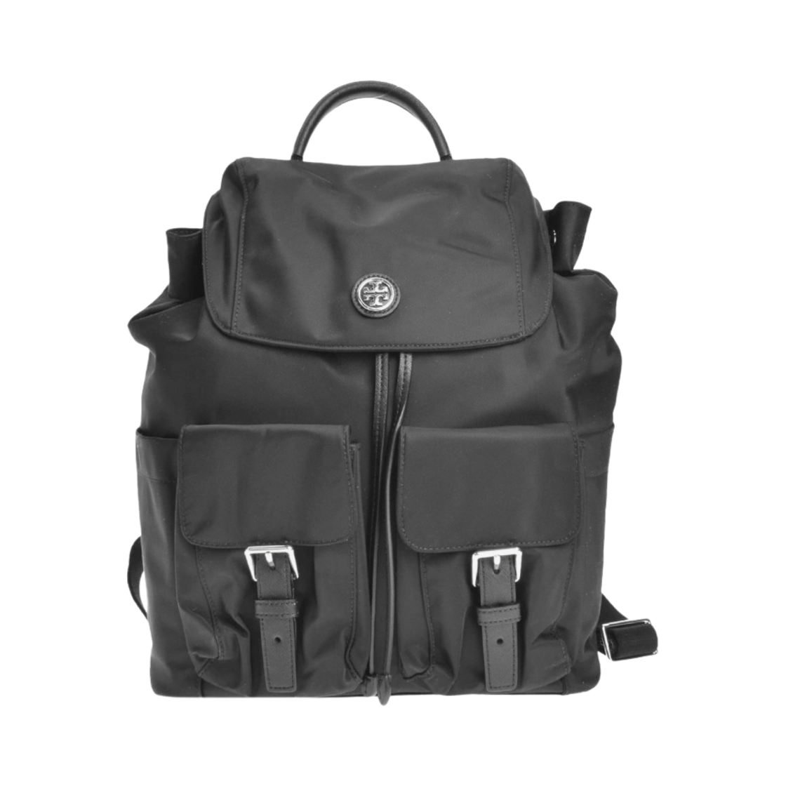 85061-001 Tory Burch Virginia Flap Backpack Black