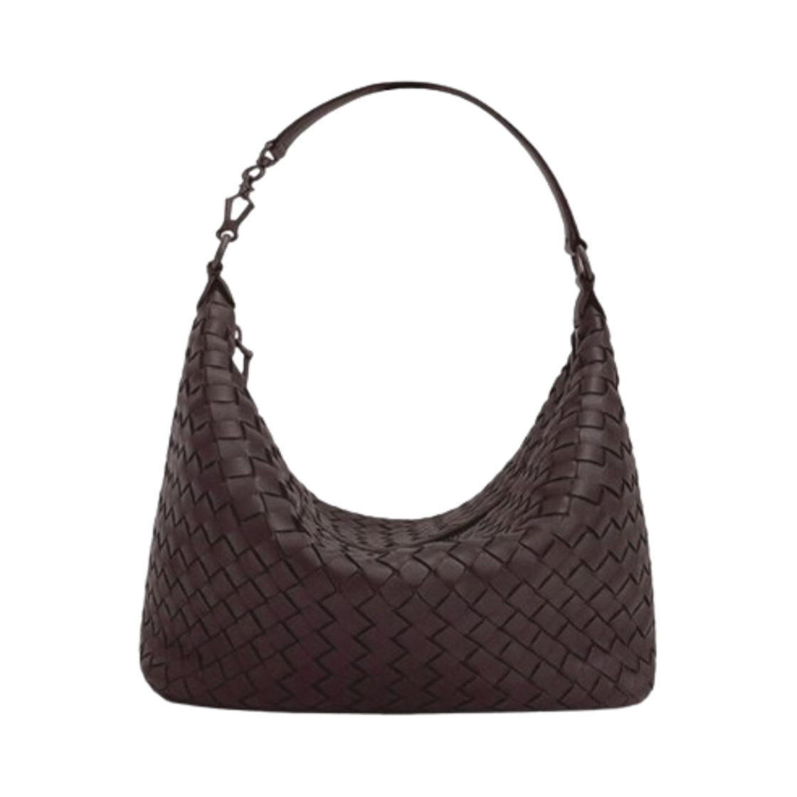 239988V3UN12086 Bottega Veneta Intrecciato Shoulder Bag Brown
