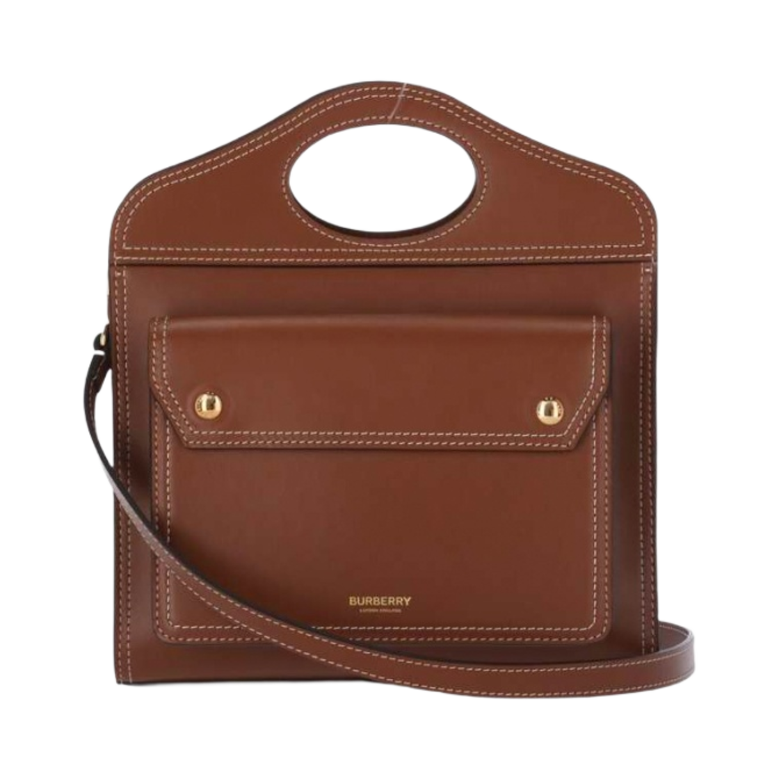 8014776 Burberry Mini Pocket Bag Malt brown