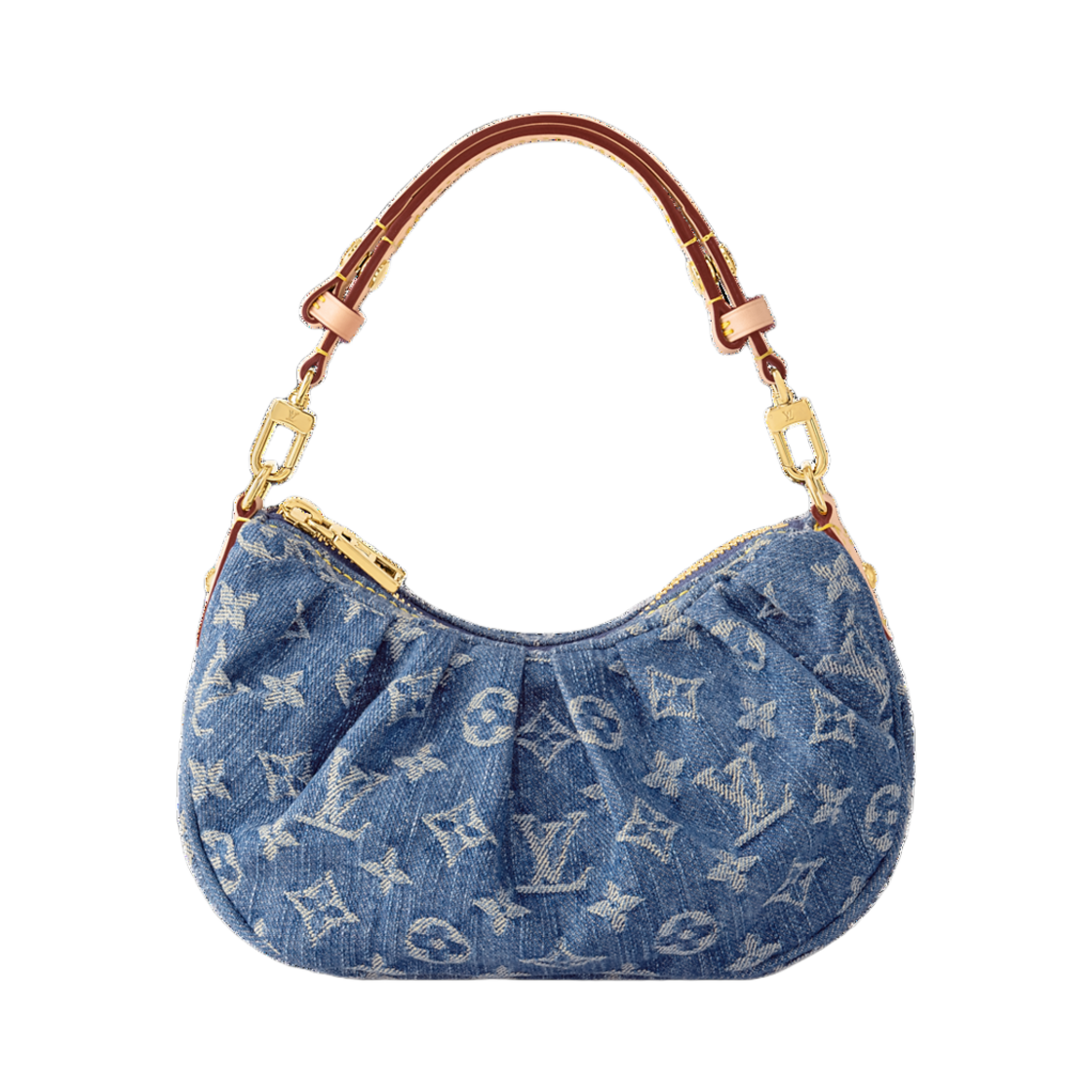 M13571 Louis Vuitton Pochette Valley Denim Blue
