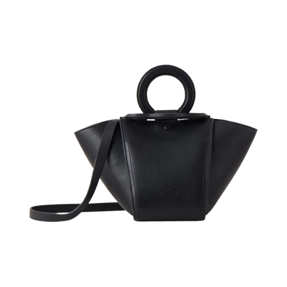 멀버리 실키 카프 미니 라이더스 탑 핸들백 블랙(Mulberry Silky Calf Mini Riders Top Handle Bag Black)