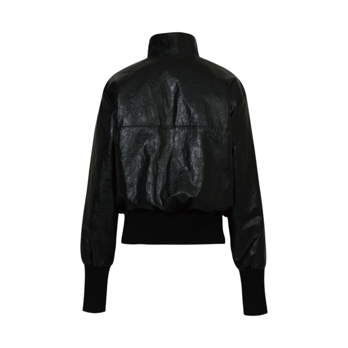 (W) 보헤미안 서울 리벳 포인트 밴딩 점퍼 블랙((W) Bohemian Seoul Rivet Point Banding Jumper Black) - 2