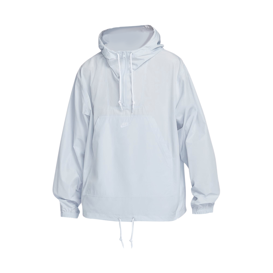 나이키 클럽 마리나 아노락 퓨어 플래티넘 화이트 - 아시아(Nike Club Marina Anorak Pure Platinum White - Asia)